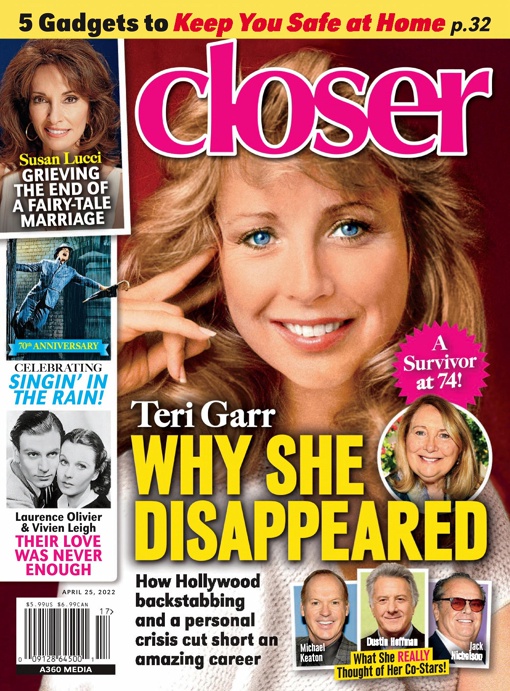 CLOSER WEEKLY magazine side cover 25 April 2022