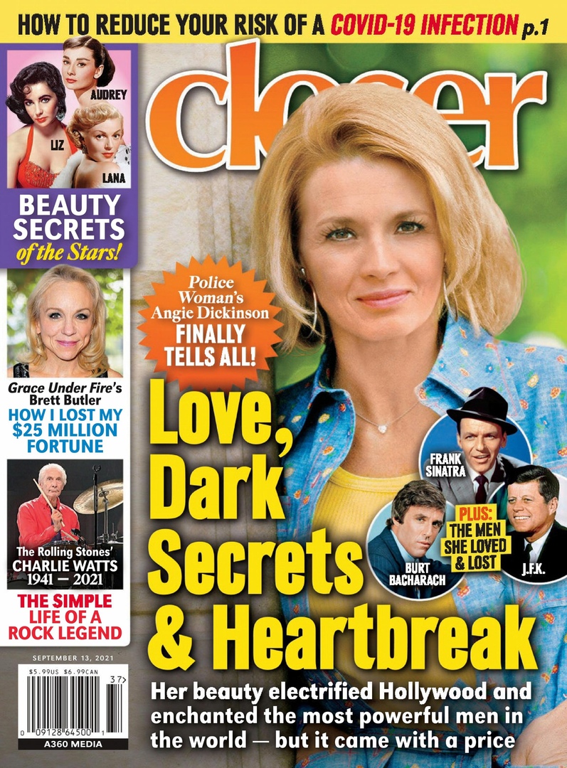 CLOSER WEEKLY magazine side cover 13 September 2021