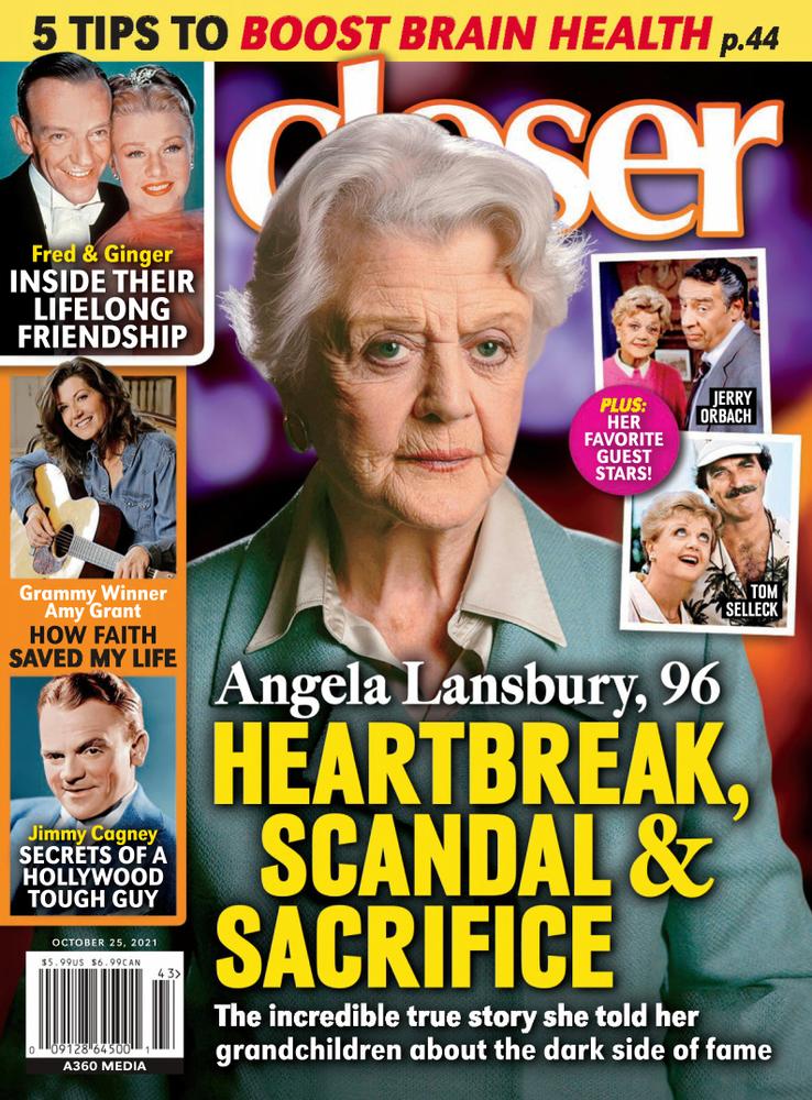 CLOSER WEEKLY magazine side cover 25 October 2021
