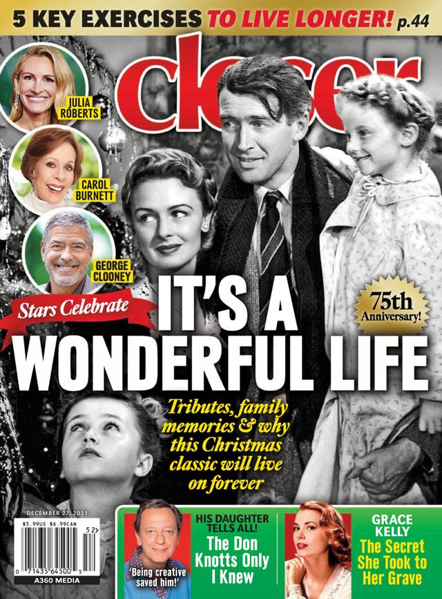CLOSER WEEKLY magazine side cover 27 December 2021