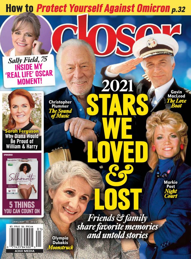 CLOSER WEEKLY magazine side cover 10 January 2022