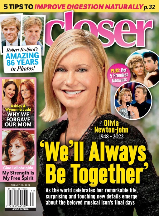 CLOSER WEEKLY magazine side cover 29 August 2022