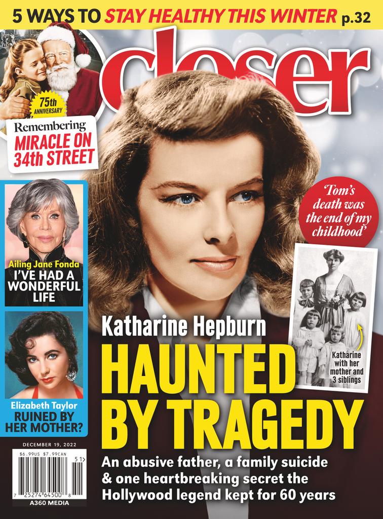 CLOSER WEEKLY magazine side cover 19 December 2022