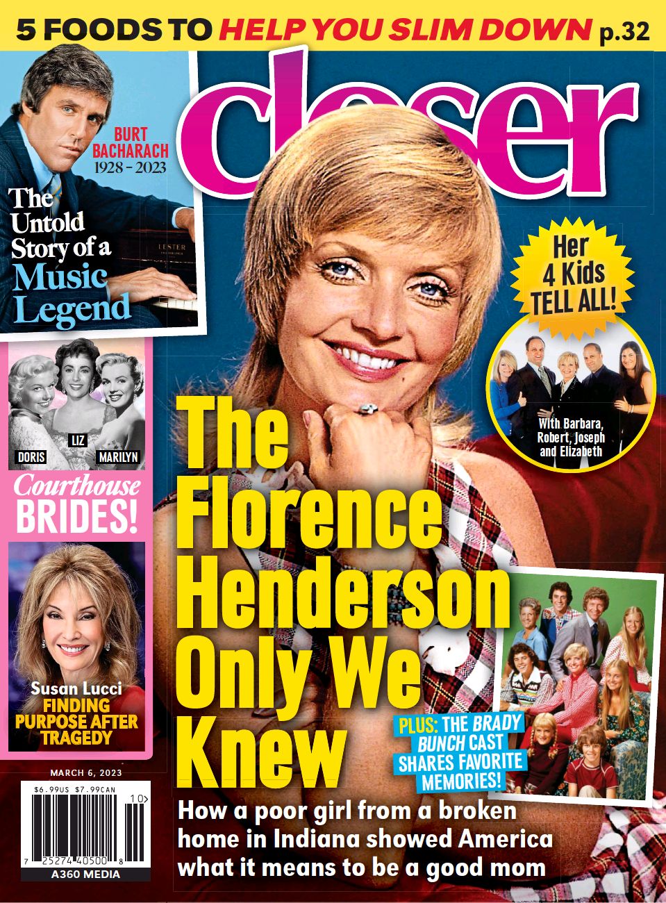 CLOSER WEEKLY magazine side cover 6 March 2023