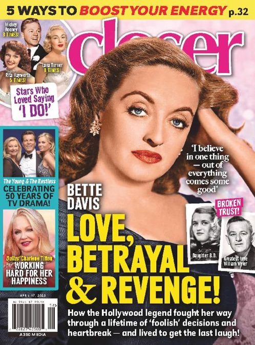 CLOSER WEEKLY magazine side cover 17 April 2023