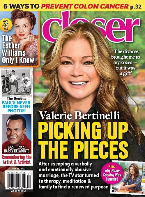 CLOSER WEEKLY magazine side cover 15 May 2023