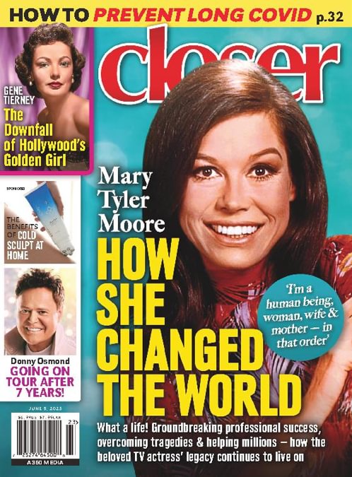CLOSER WEEKLY magazine side cover 5 June 2023