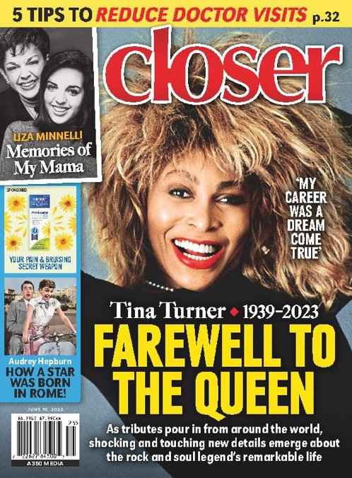 CLOSER WEEKLY magazine side cover 19 June 2023