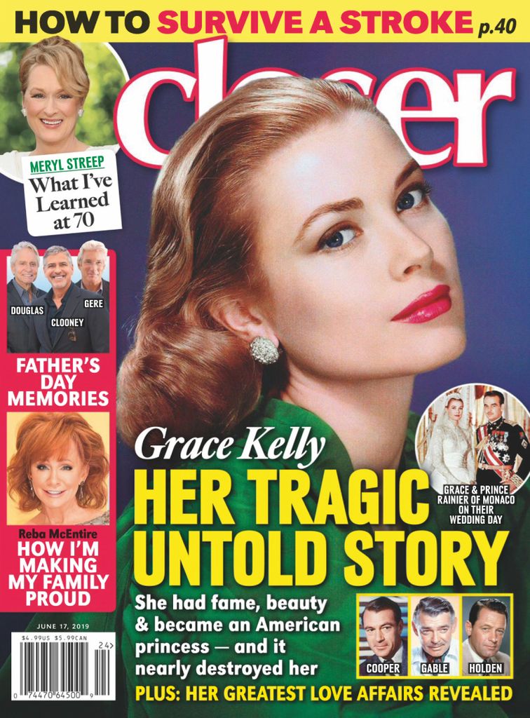 CLOSER WEEKLY magazine side cover 17 June 2019