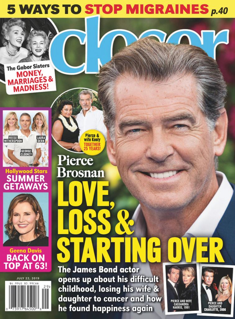CLOSER WEEKLY magazine side cover 22 July 2019
