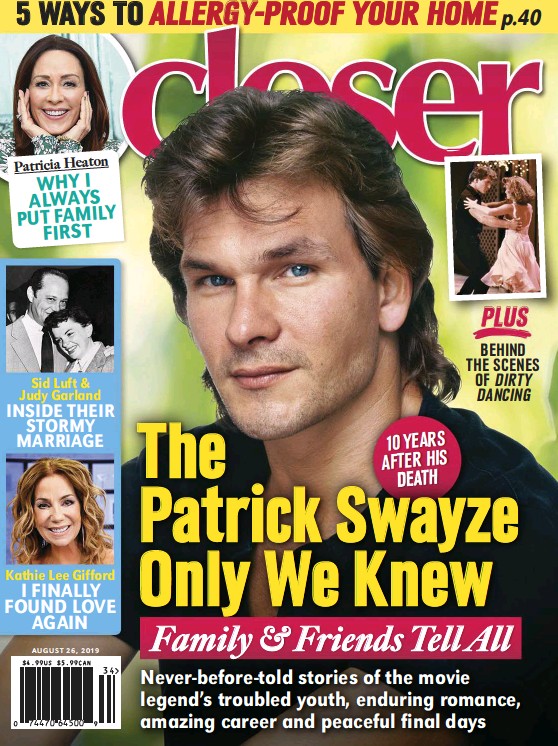 CLOSER WEEKLY magazine side cover 26 August 2019