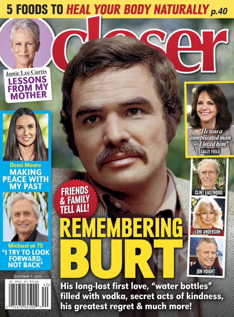 CLOSER WEEKLY magazine side cover 7 October 2019