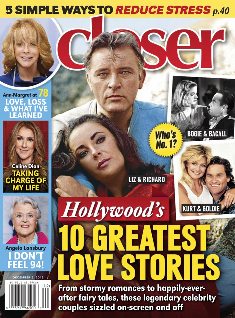 CLOSER WEEKLY magazine side cover 9 December 2019