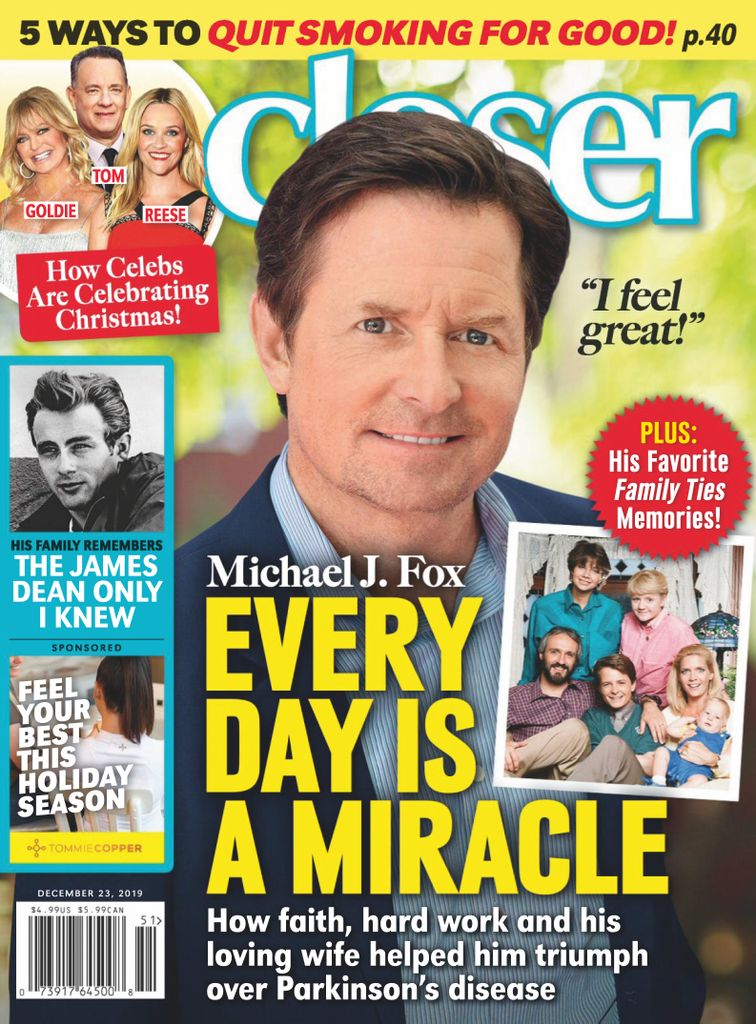 CLOSER WEEKLY magazine side cover 23 December 2019