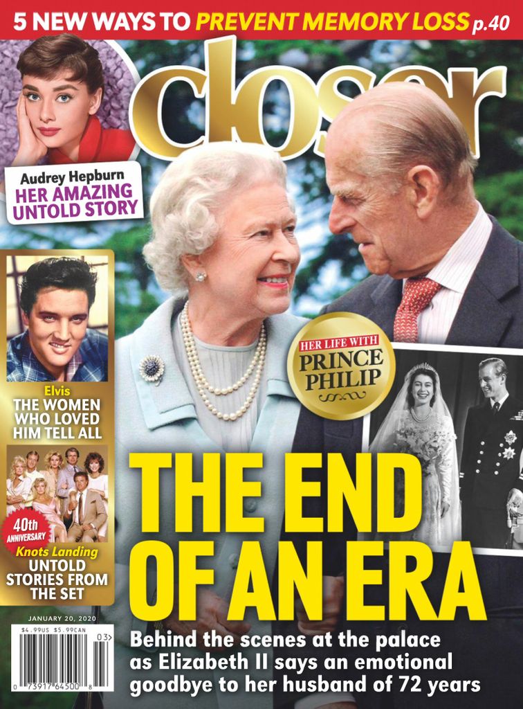 CLOSER WEEKLY magazine side cover 20 January 2020