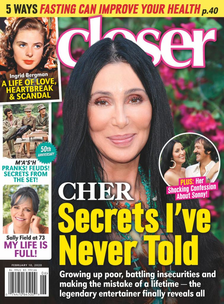 CLOSER WEEKLY magazine side cover 10 February 2020