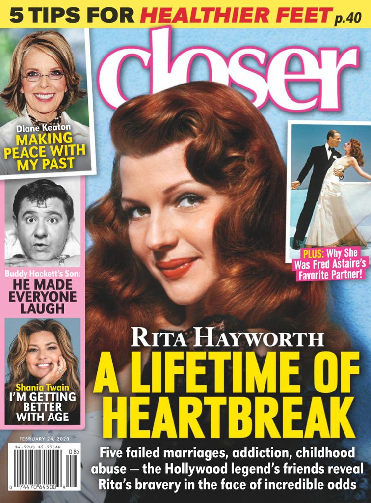 CLOSER WEEKLY magazine side cover 24 February 2020