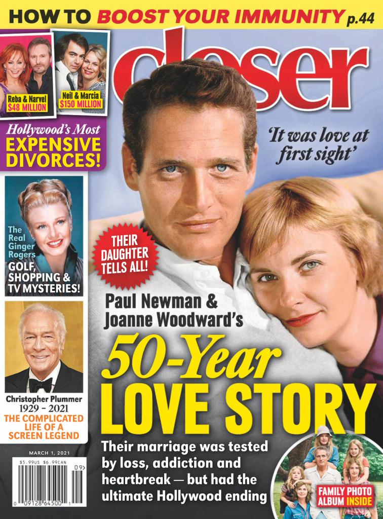CLOSER WEEKLY magazine side cover 1 March 2021
