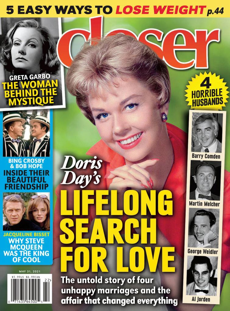 CLOSER WEEKLY magazine side cover 31 May 2021