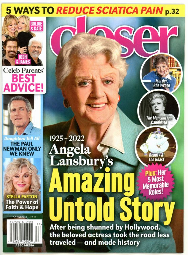 CLOSER WEEKLY magazine side cover 31 October 2022
