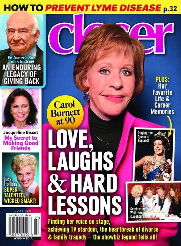 CLOSER WEEKLY magazine side cover 3 July 2023