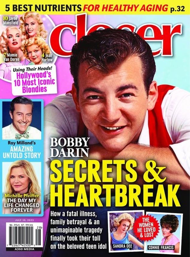 CLOSER WEEKLY magazine side cover 10 July 2023
