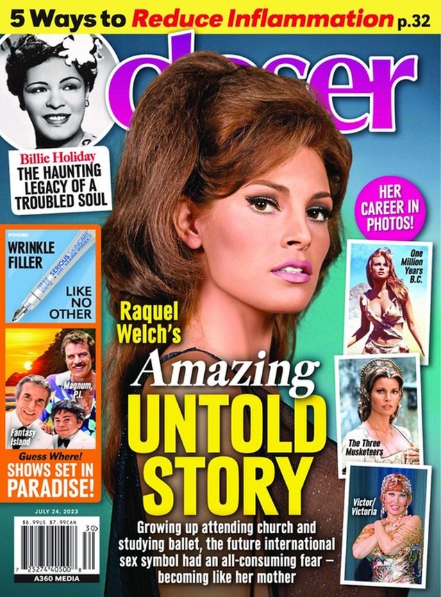 CLOSER WEEKLY magazine side cover 24 July 2023