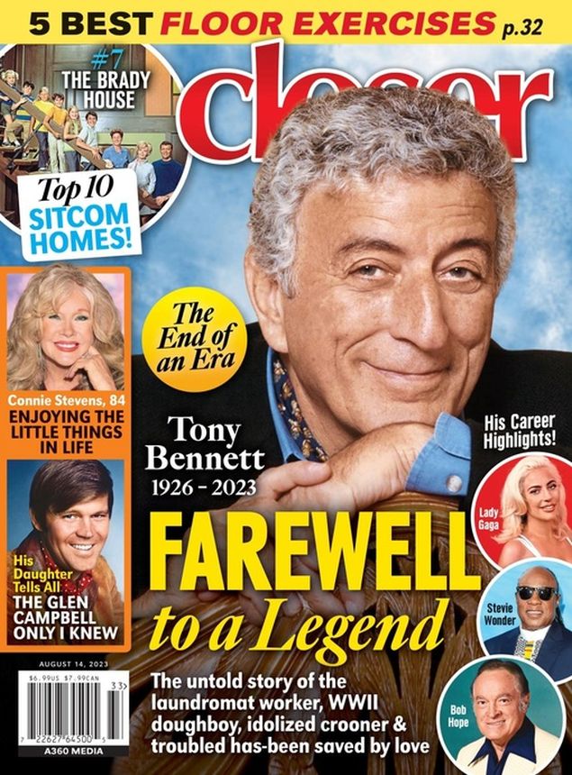 CLOSER WEEKLY magazine side cover 14 August 2023
