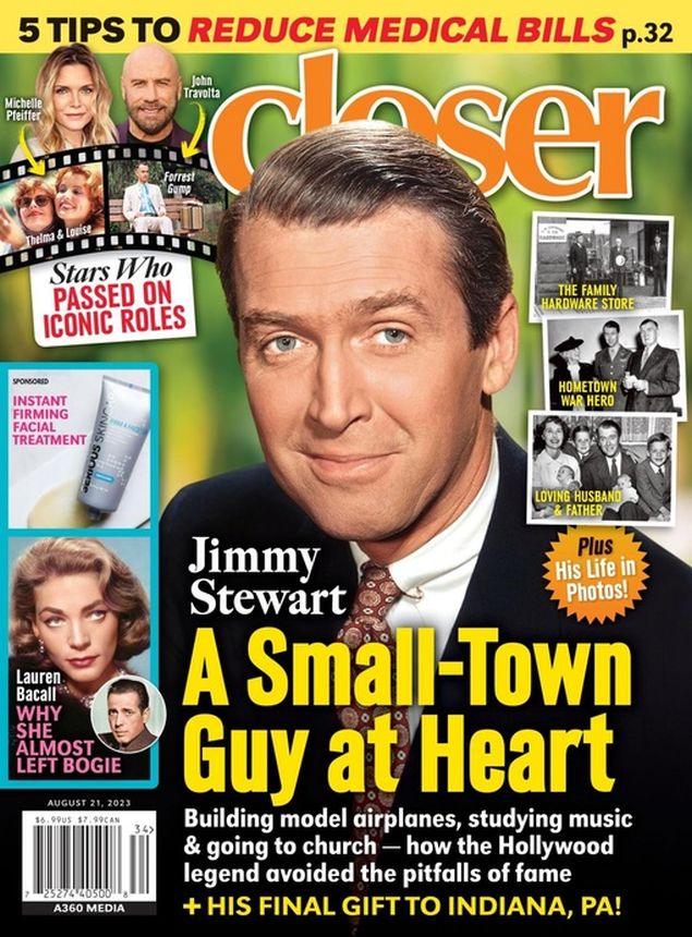 CLOSER WEEKLY magazine side cover 21 August 2023