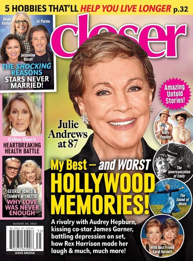 CLOSER WEEKLY magazine side cover 28 August 2023