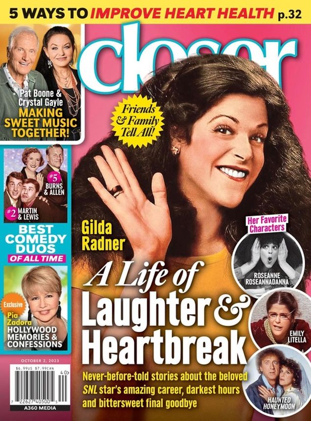 CLOSER WEEKLY magazine side cover 2 October 2023
