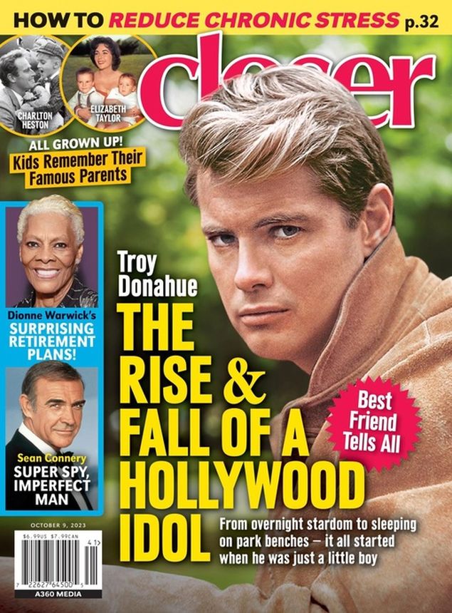 CLOSER WEEKLY magazine side cover 9 October 2023