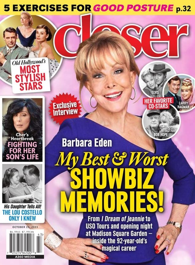 CLOSER WEEKLY magazine side cover 23 October 2023