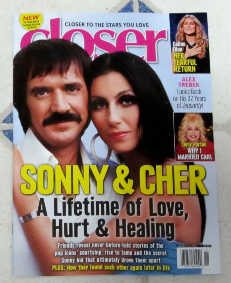 CLOSER WEEKLY magazine side cover 14 March 2016