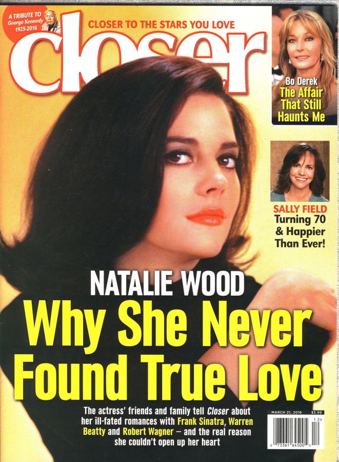 CLOSER WEEKLY magazine side cover 21 March 2016