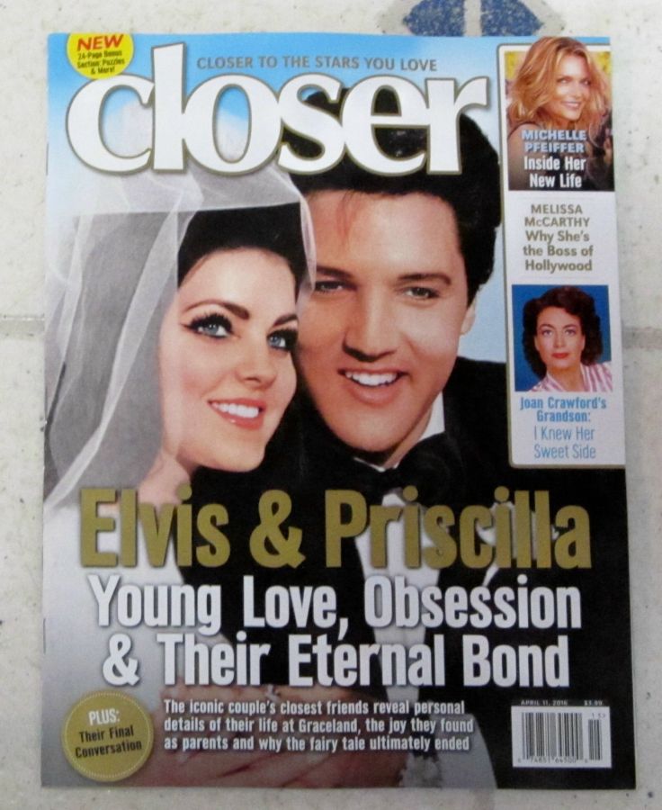 CLOSER WEEKLY magazine side cover 11 April 2016