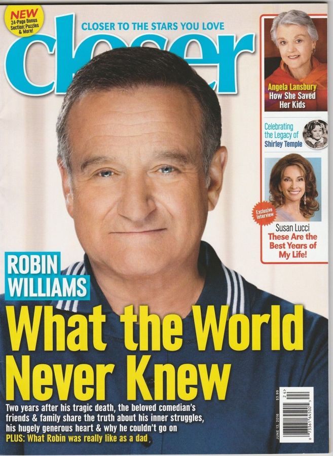 CLOSER WEEKLY magazine side cover 13 June 2016