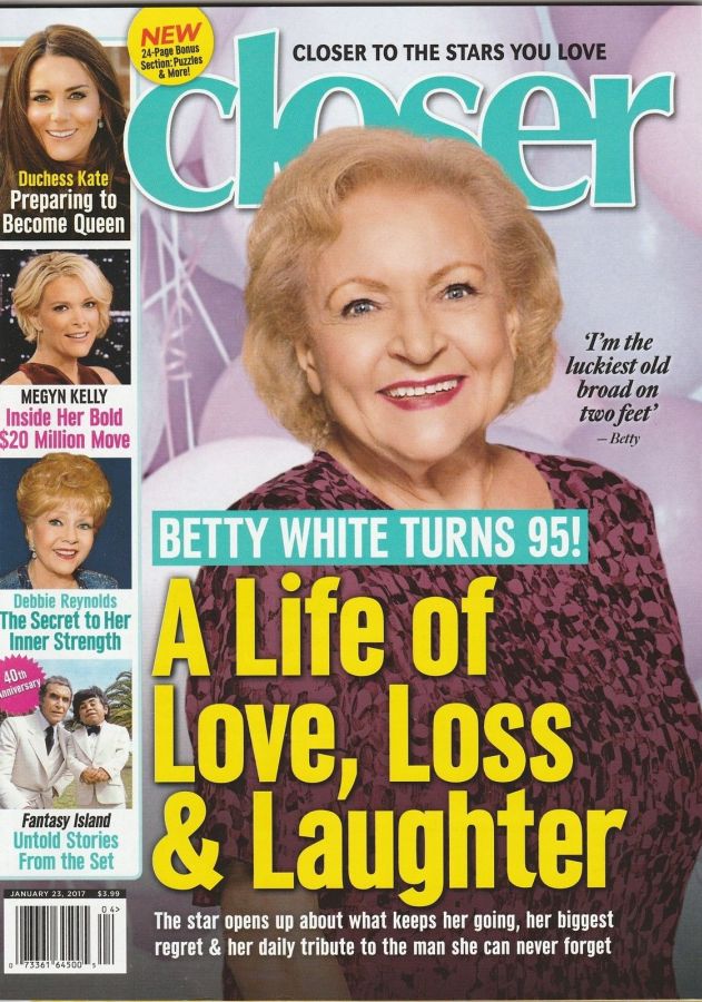 CLOSER WEEKLY magazine side cover 23 January 2017
