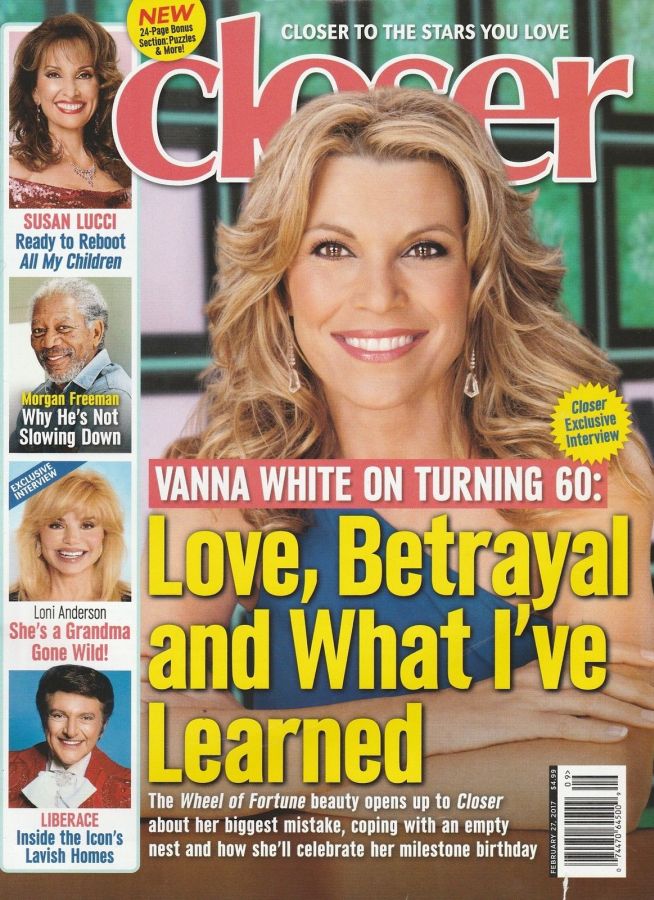 CLOSER WEEKLY magazine side cover 27 February 2017