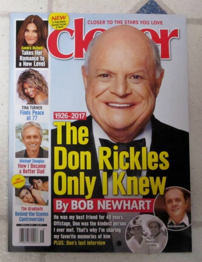 CLOSER WEEKLY magazine side cover 1 May 2017