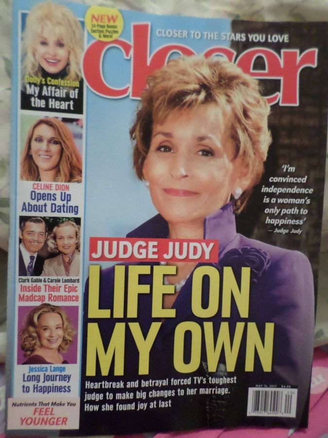 CLOSER WEEKLY magazine side cover 15 May 2017