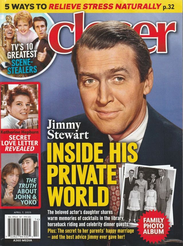 CLOSER WEEKLY magazine side cover 7 April 2025