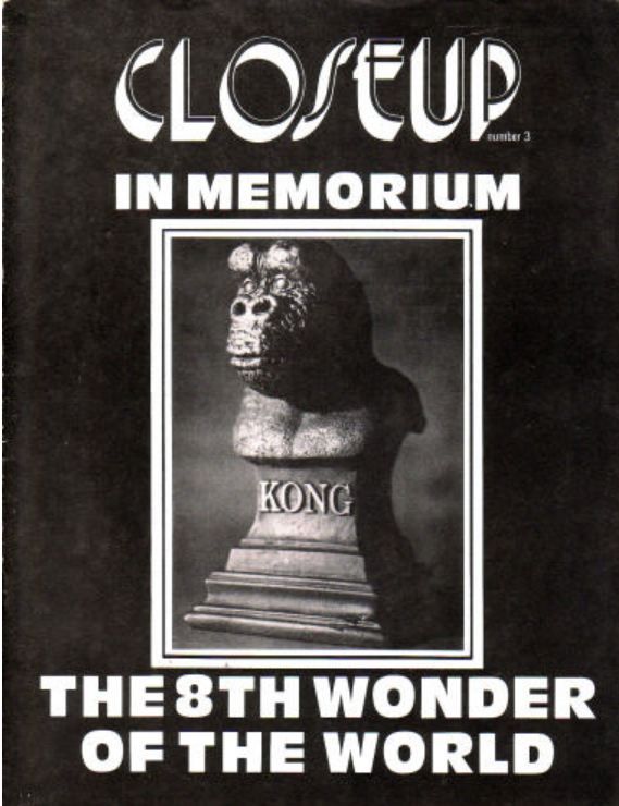 CLOSEUP magazine side cover Issue 3  1977