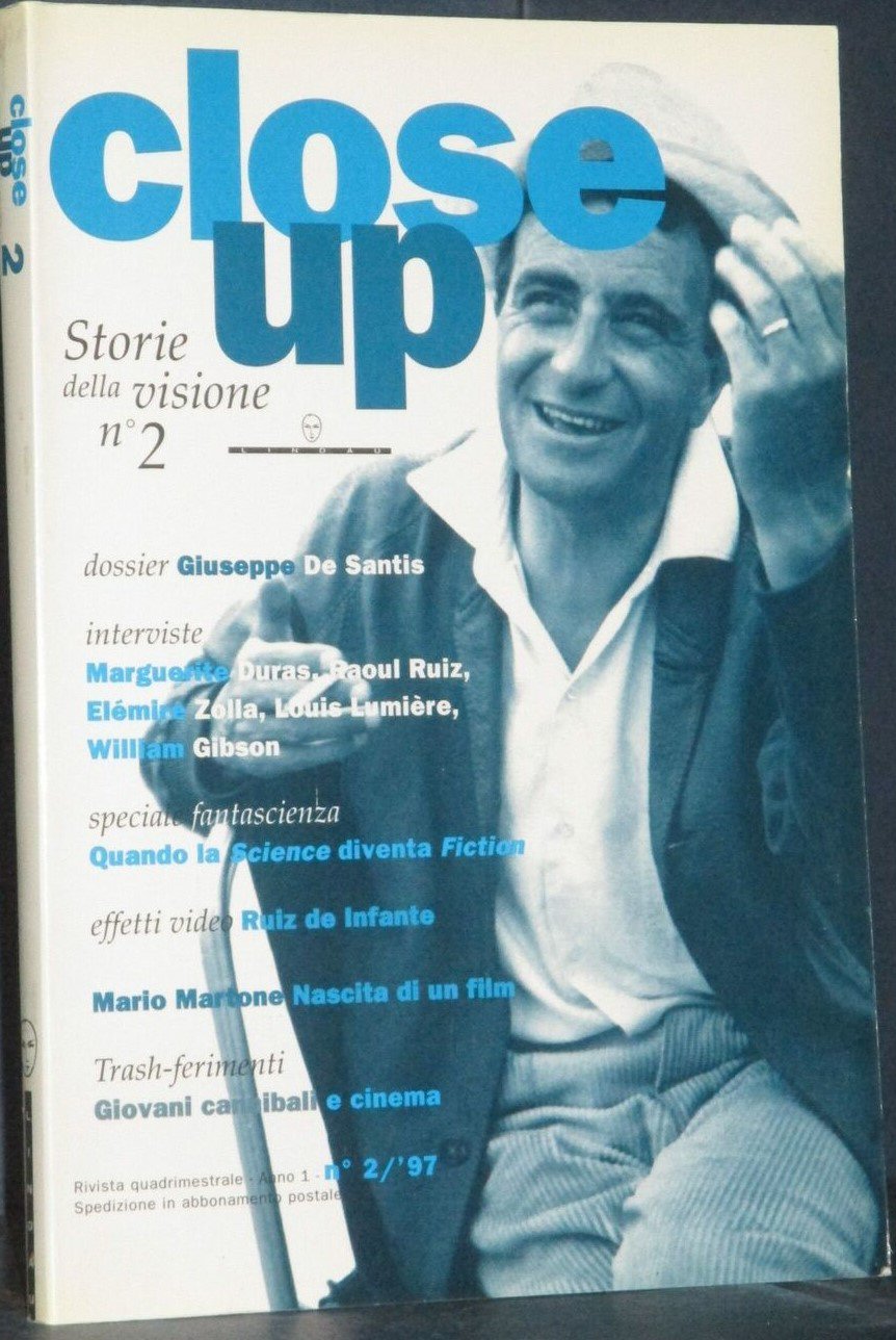 CLOSE UP (It) magazine side cover Issue 2  September 1997