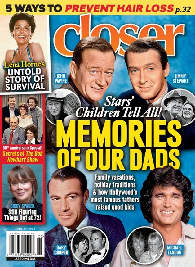 CLOSER WEEKLY magazine side cover 27 June 2022