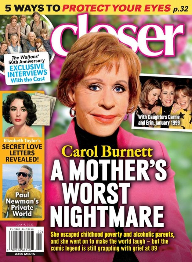 CLOSER WEEKLY magazine side cover 4 July 2022