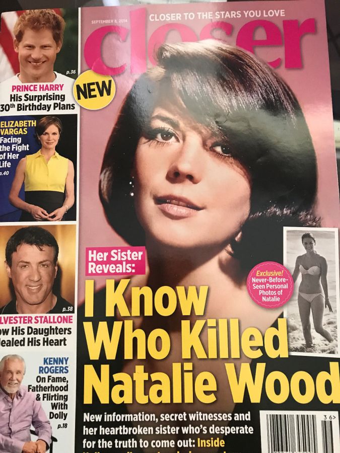 CLOSER WEEKLY magazine side cover 8 September 2014