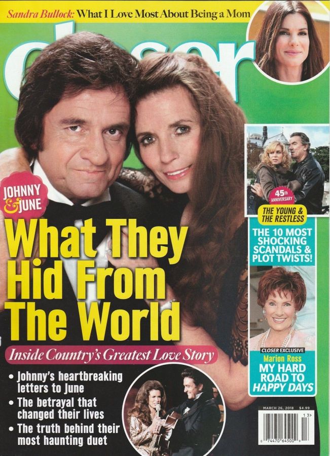 CLOSER WEEKLY magazine side cover 26 March 2018