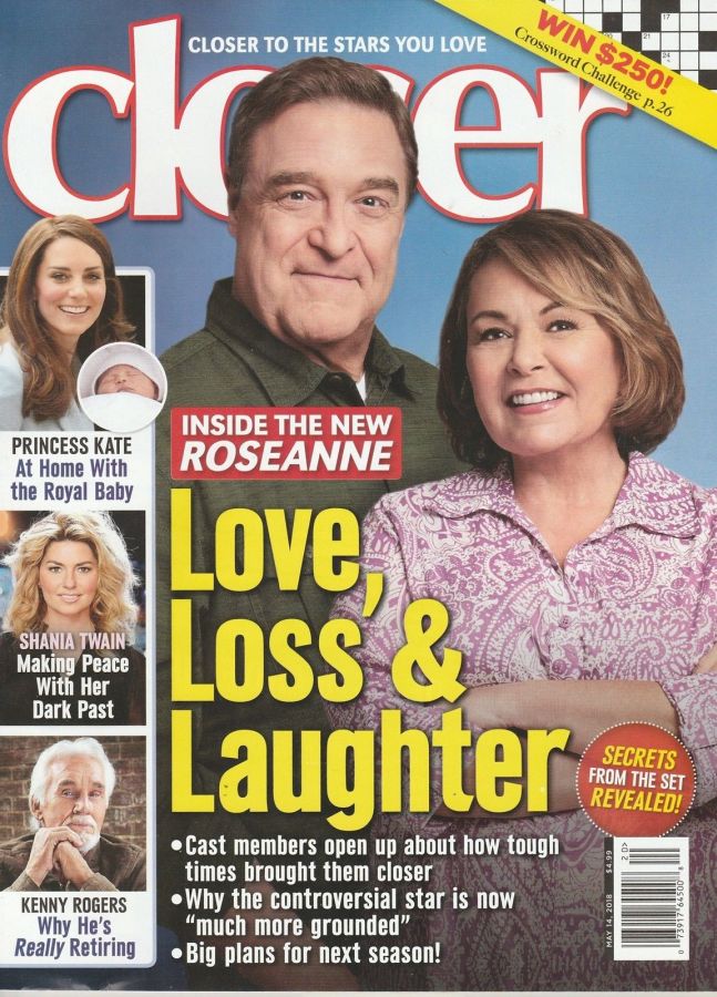 CLOSER WEEKLY magazine side cover 14 May 2018