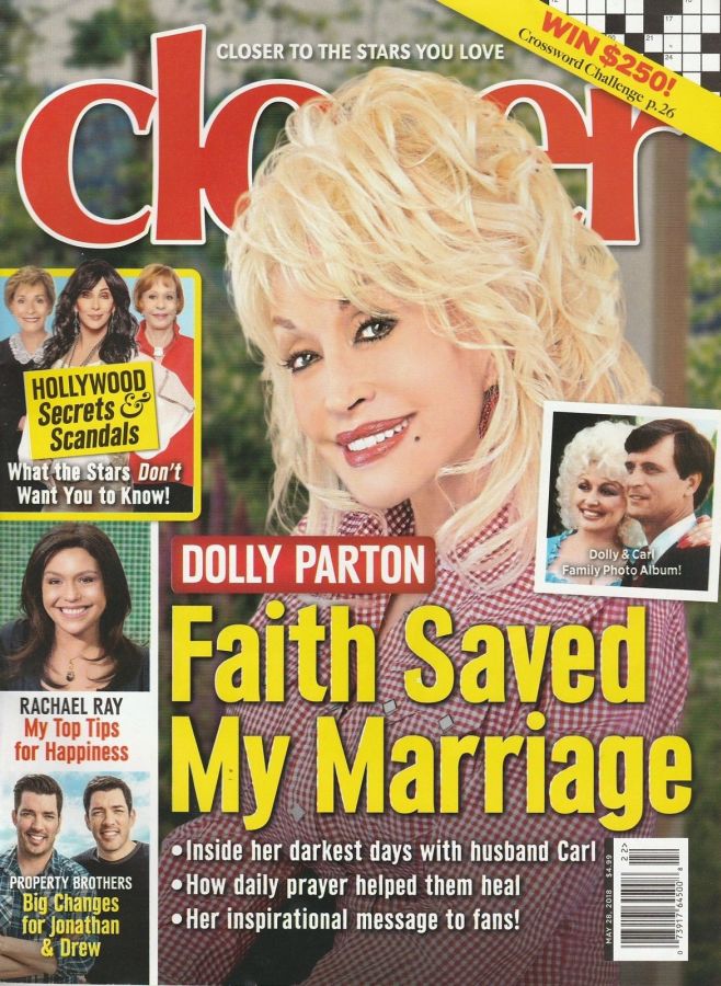 CLOSER WEEKLY magazine side cover 28 May 2018